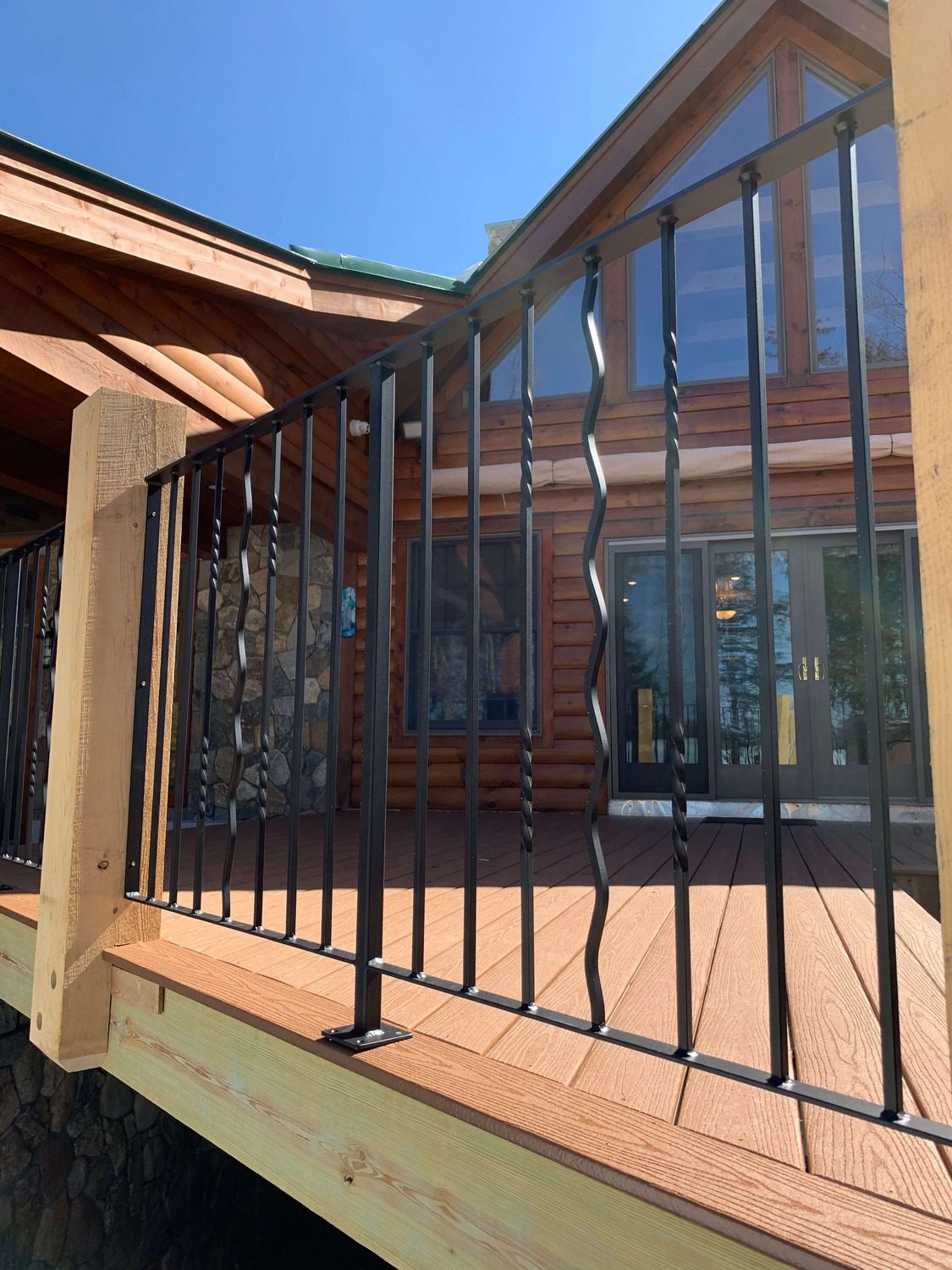 welded safety railings in maine