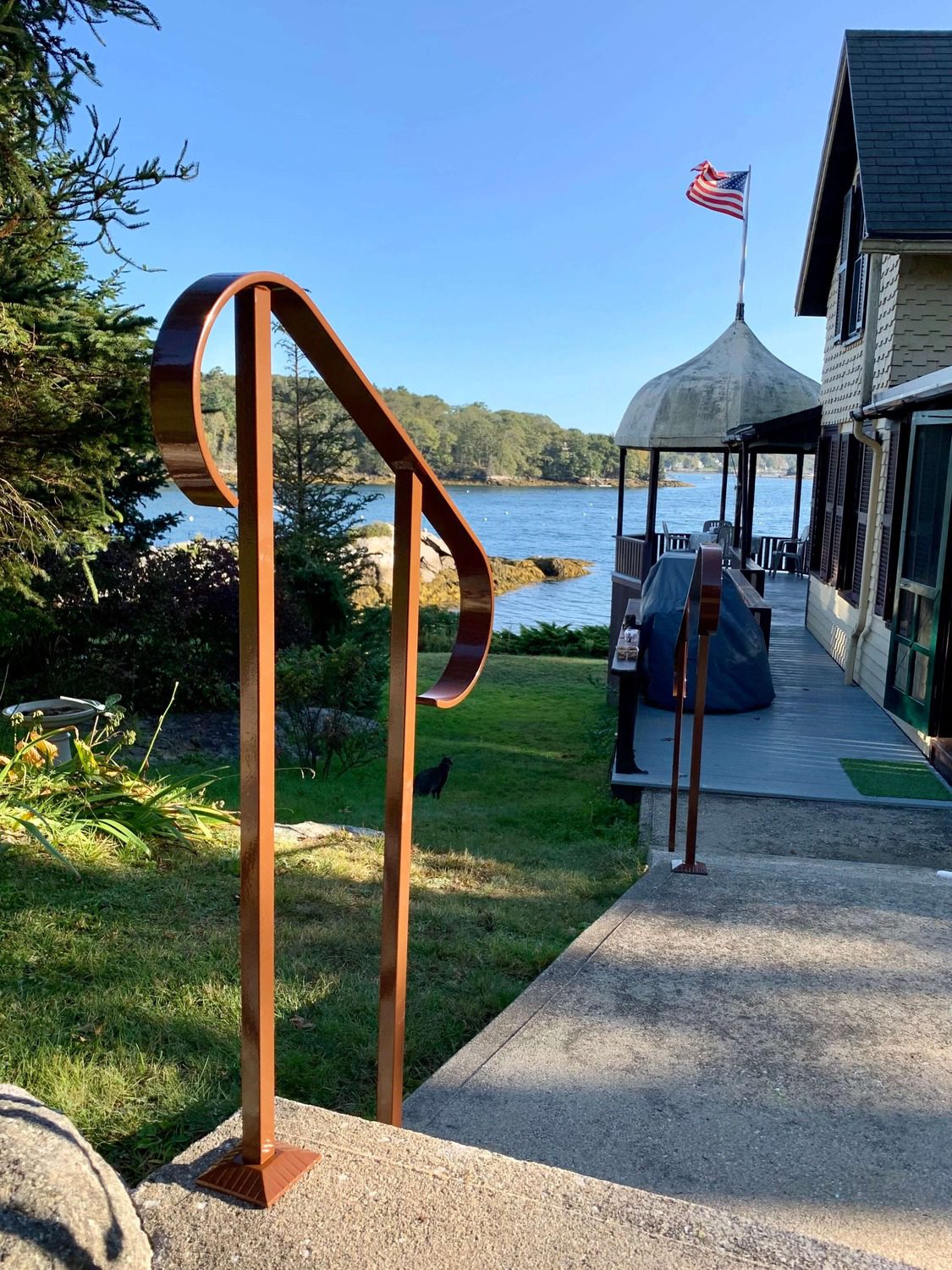 welded safety railings in maine