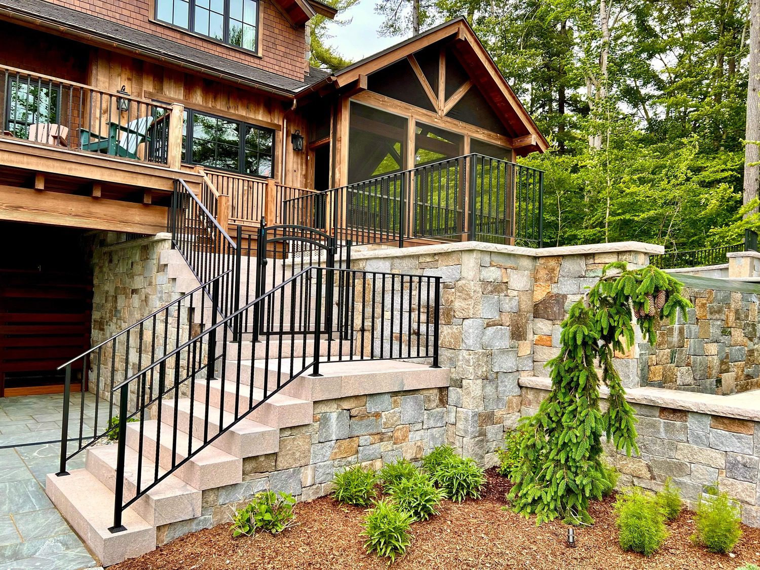 welded safety railings in maine